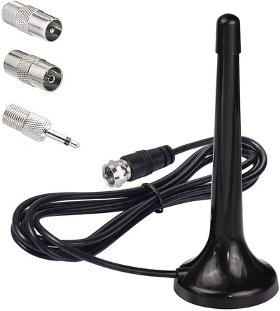 DAB FM Radio Antenne Telescopisch met Magnetische Basis en 3m Kabel voor Verbeterde Ontvangst