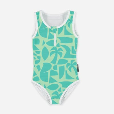 BEACH COMBER PISTACHE - 92/98 - Badpak UV50+ bescherming