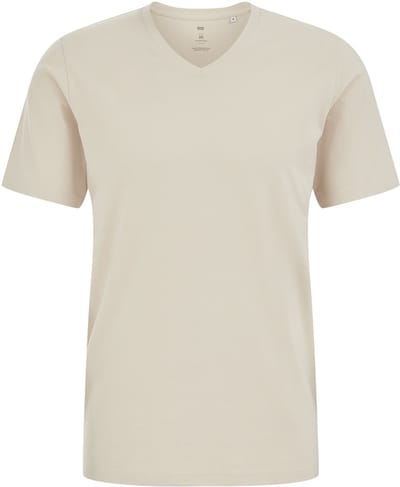 WE Fashion Heren slim fit T-shirt