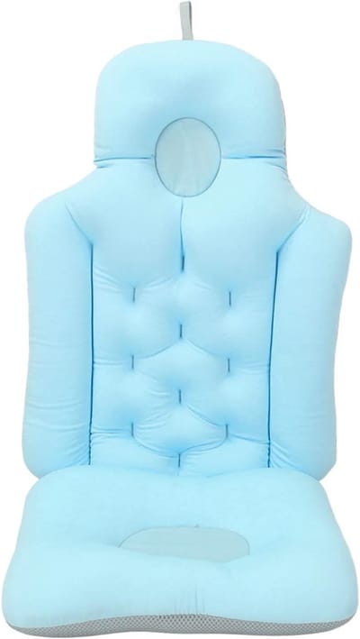Ergonomisch Badkussen voor Ontspanning, Vouwbaar en Milieuvriendelijk, Ideaal voor Rug- en Stuitpijn (Blauw)