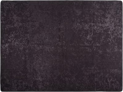 vidaXL - Vloerkleed - wasbaar - anti-slip - 400x300 - cm - antracietkleurig