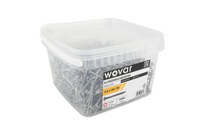 Voordeelemmer Tuinschroeven RVS 410 4.0 x 60 mm Torx 15 Deeldraad | 1000 stuks