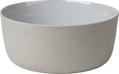 Sablo Cloud Kom | Lichtgrijs / Beige | Stoneware