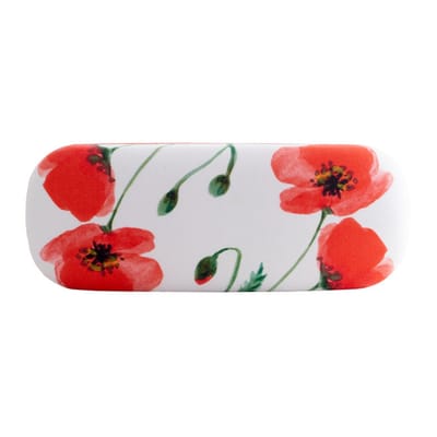 Lanzfeld - Brillenkoker - Klaprozen - Hard Case - Microfiber