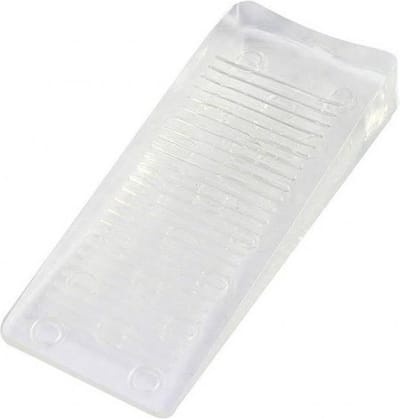 Benson Deurwig - 5x - flexibel rubber - 21 mm - stopper - transparant - deurstop