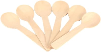 Dailygoody - Houten Theelepels Set - Duurzaam Bestek - Ideaal voor