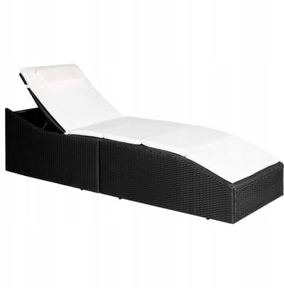Comfortabele Loungestoel met Kussen - Tuin, Balkon, Terras