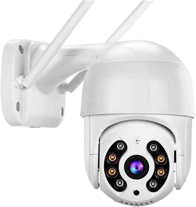 Beveiligingscamera Buiten - IP Camera - Huis Bewaken - 8MP HD Resolutie - PTZ Functie - Wit