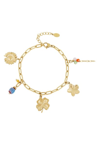 bloemige armband