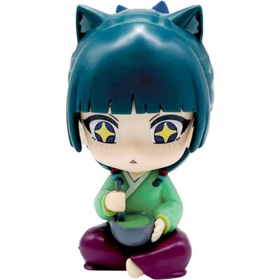 Q Versie De Apotheker Dagboeken Maomao Jinshi Mini Figuur Anime Periferie Kawaii Zittend Speelgoed Bureau Auto Ornamenten Model Cadeaus
