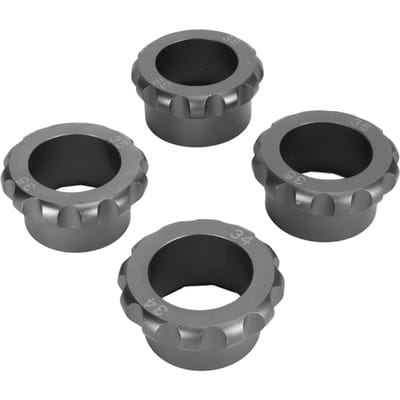 Set de 4 matrices ouvre-boîtier de montre en acier Ouvreur de boîtier arrière à vis pour montre Outil de réparation de montre gray