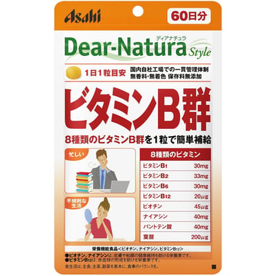 Dear-Natura Style Vitamin B Complex 60 days 60 capsules