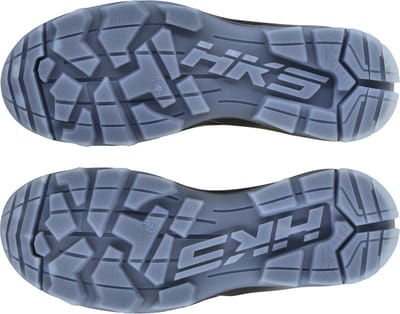 HKS Pioneer Black Boa S3 werkschoenen - veiligheidsschoenen - safety shoes - heren - hoog - stalen neus - zonder veters - antislip - ESD - lichtgewicht - Vegan - zwart - maat 40