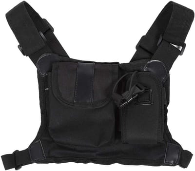 Multi-functionele Pouch Houder voor Tweeweg Radio - Draagtas voor Walkie Talkie, Rugzak en Schoudertas