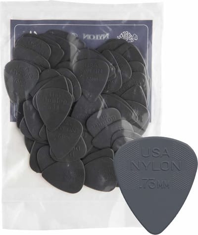 Dunlop 44-R-73 Plectra Nylon 0.73 Millimeter Grijs 72-Pack Geschikt Voor Gitaar Spelen