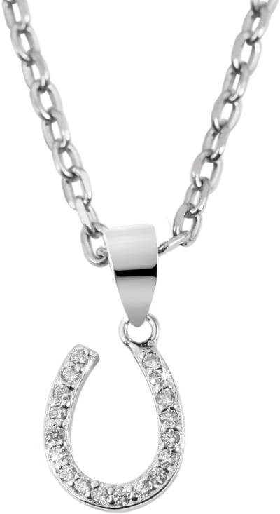 AKZENT Akzent Dames hanger "Samah" aus 925 Sterlingzilver, gerhodineerd, duurzaam