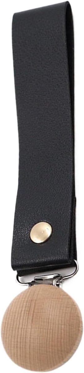 Kinderwagen Clips - Deken Bevestiging - Baby Warm Houden - Robuust PU en Hout