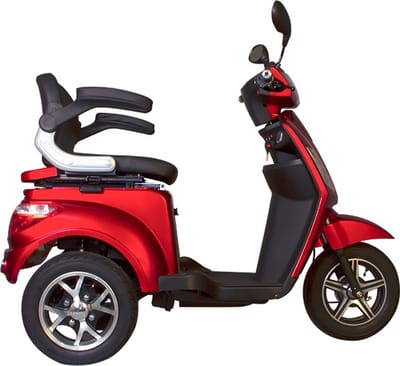 Scootmobiel driewieler,elektrische 1000W motor, Bereik tot 50km, Volta M4
