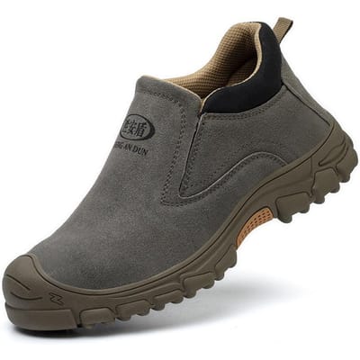 Slagvaste en Punctiebestendige Stalen Neus Werkschoenen, Beschermschoenen, Lichtgewicht Werkschoenen 45 black