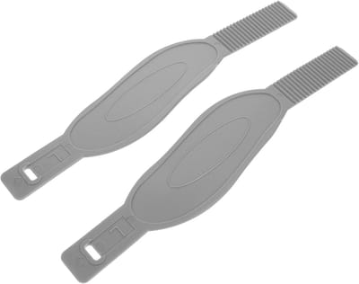 Fietspedalen Riemen - Oefenfiets Accessoires - Indoor Fietsen - Zelf Verstelbaar - 29.8 cm Lengte - Zwart