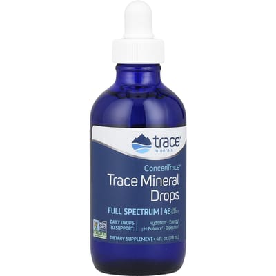 Trace, ConcenTrace, Gouttes de Minéraux Traces, 4 fl oz (118ml)