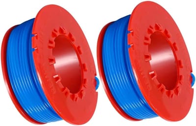 Trimmer Spoelen - Grasmaaier Spoelen - Tuin Onderhoud - Anti-klit Ontwerp - 2 stuks - Blauw en Rood