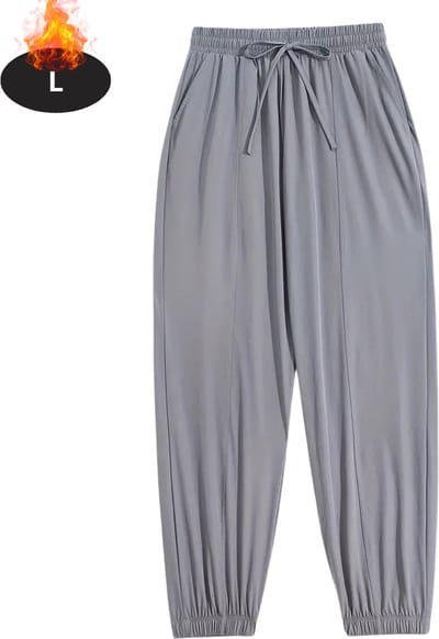 Livano Trainingsbroek Dames - Sportbroek - Trainingsbroek Lang - Trainingspak - Sportkleding - Grijs - L