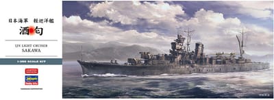 Hasegawa Modelbouwpakket Militaire voertuigen - 40125 IJN Sakawa WWII - Agano-klasse - Japanse Lichte Kruiser Plastic - 1:350 - Modelbouw