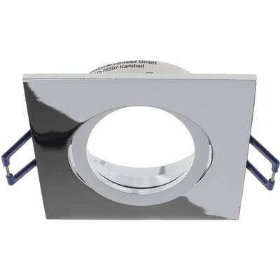 Deko-Light Samsola inbouw plafondlamp, glanzend zilver, 9 x 9 cm, metaal