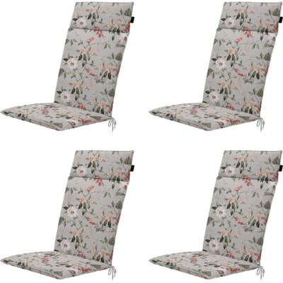 Madison - Tuintstoelkussen Hoge Rug Julliete - Multikleur - 120x50x4cm