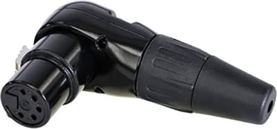 Rean AV RC5FR-BAG XLR-connector Koppeling, haaks Aantal polen: 5 1 stuk(s)