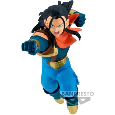 Dragon Ball GT - Match Makers - Super C-17 (VS Super Saiyan Son Goku) Standbeeld 16cm