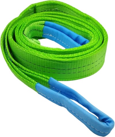 Hefband Platte Lus - Hijslus Draagband - Veilig Lasten Optillen - Hoge Draagcapaciteit - 3 Meter 2 Ton