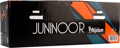 Nijdam Juninoor - Zwart/Oranje/Wit - 32/35