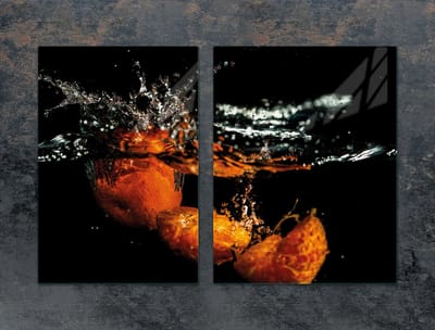TMK ArtDeko Serie - Snijplank - Glas - 75x52cm - Fruitenontwerp