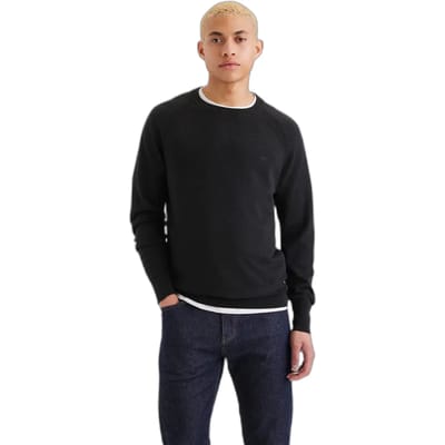 Dockers Crewneck Trui Zwart 2XL Man