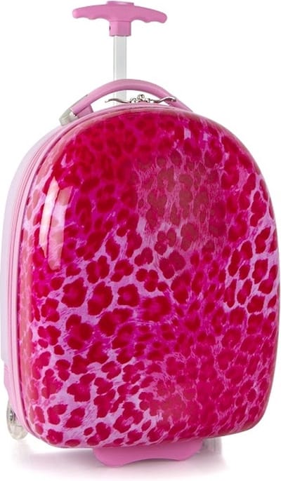 HEYS trolley Fashion Luggage Round Shape Trolley Leopard roze 46cm