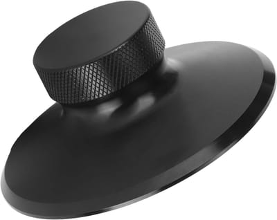 Platenstabilisator - Draaitafel Gewicht - Vinyl Luisteren - Trillingsdempend Ontwerp - Compact Formaat - Zwart