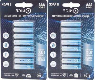 AAA Lithium Batterijen - Niet Oplaadbaar - Apparaten Hoge Afvoer - Hoge Capaciteit 1100 mAh - 16 Stuks - Niet Gespecificeerd