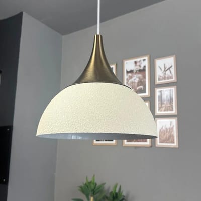 Bamyum Yimpi Hanglamp Industrieel Metaal Ø30 cm, Vintage Hanglamp, E27 Pendellamp