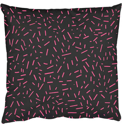 Sierkussens - Kussentjes Woonkamer - 50x50 cm - Streepjes - Roze - Abstract