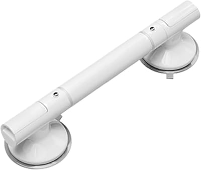 Badkamergrijper - Zuignap handvat - Veiligheid thuis - Versterkte duurzaamheid - 45 cm - Wit