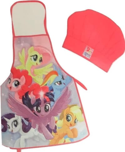 My Little Pony kooksmuts en schort voor meisjes