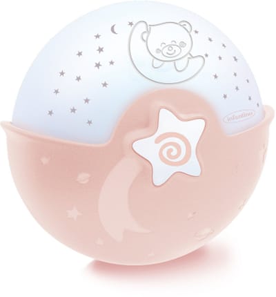 Infantino - WOM - Soothing Light & Projector - Dusty Pink