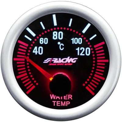 Universele Water Temperatuurmeter Auto - Elektrische Watertemperatuur Meter met Verlichting