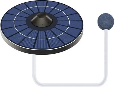 Zuurstofpomp Vijver - Luchtpomp - Vijverpomp voor in Vijver - Aquarium Oxygenator - Zonne Energie