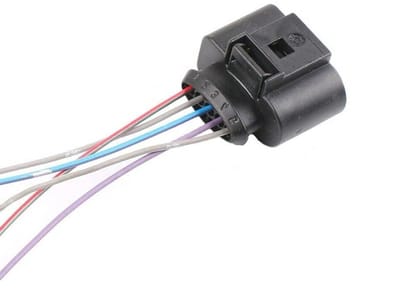 5-Pins Voorbedrade Connector Plug voor VW Audi - Vervangingsadapter voor Camshaft en MAF Sensor, Hoogwaardige Elektrische Aansluiting