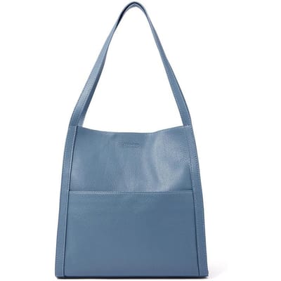 Echt Lederen Dames Tas Nieuwe Grote Capaciteit Tote Tas High End Eenvoudige Schoudertas voor Dagelijks Gebruik Veelzijdige Mode Dames Tas gray