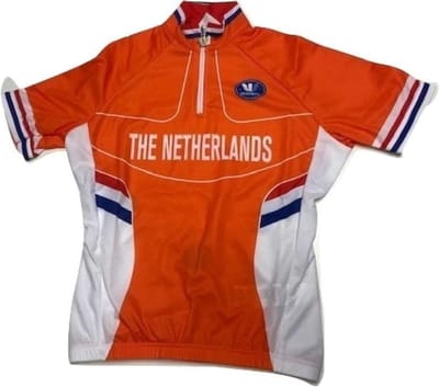 Kids Wielertrui Nederland Vermarc Maat 8 Jaar