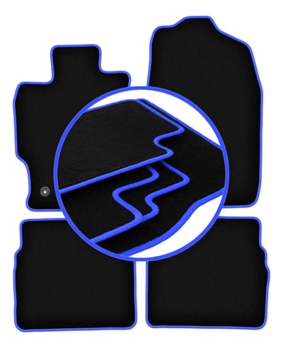 CARLUX-BLUE automatten voor: Mazda 6 II GH sedan, stationwagen, liftback, hatchback (2007-2012)